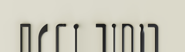 Black handles